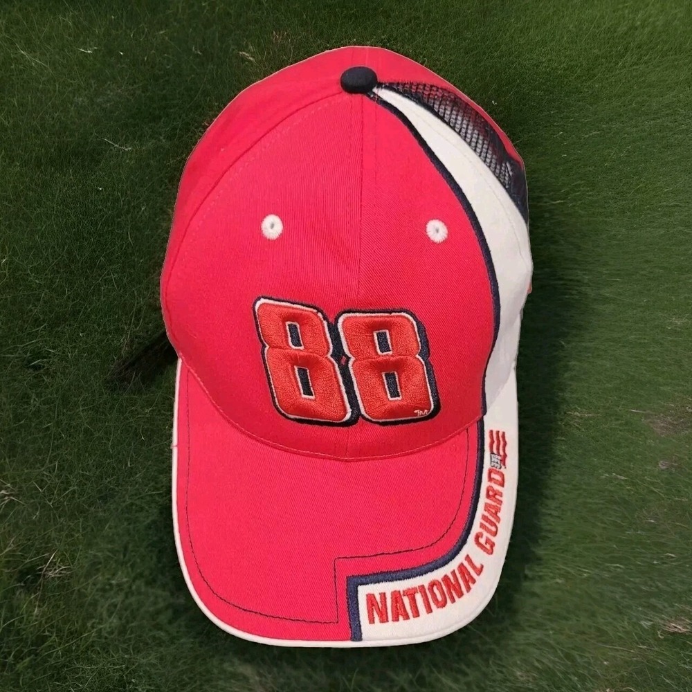 Dale Earnhardt Jr #88 Hat National Guard Nascar Racing Cap Adjustable Strap